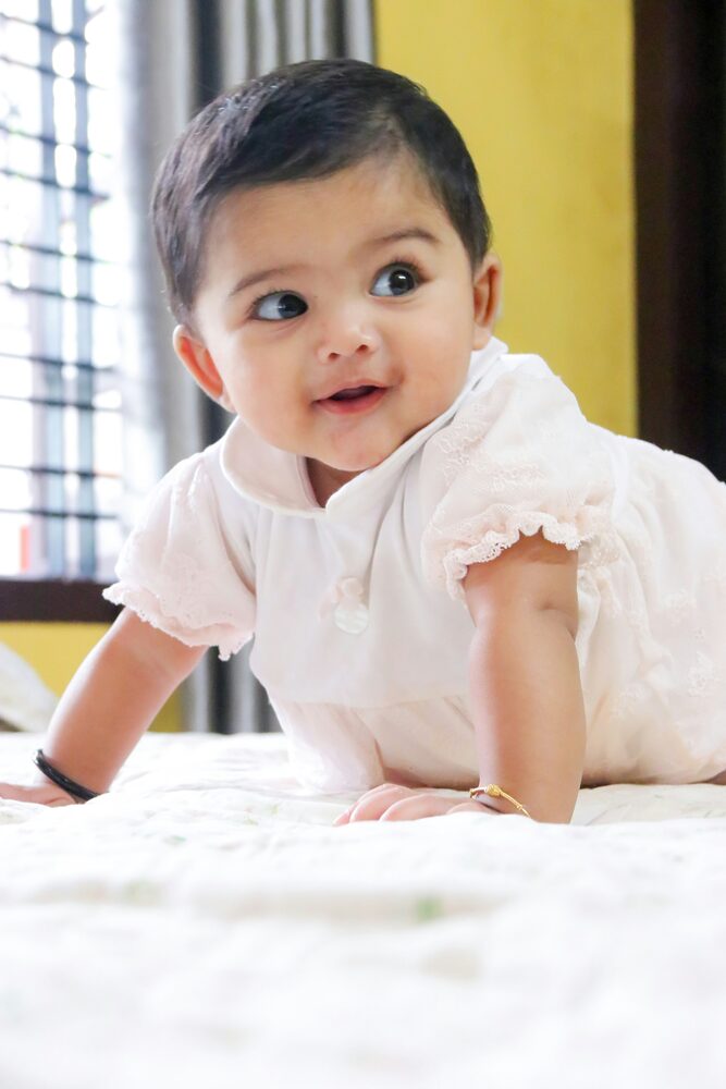bébé rampe